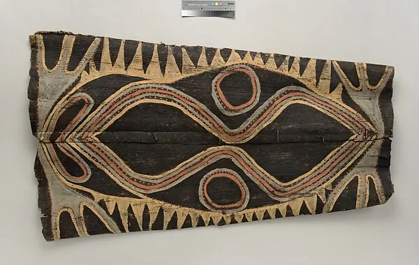 Painting from a Ceremonial House Ceiling — Artists of Mariwai Village