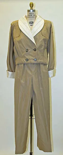 Rain suit — James Galanos