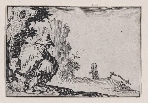 Le Paysan Accroupi (The Squatting Peasant), from Les Caprices Series A, The Florence Set