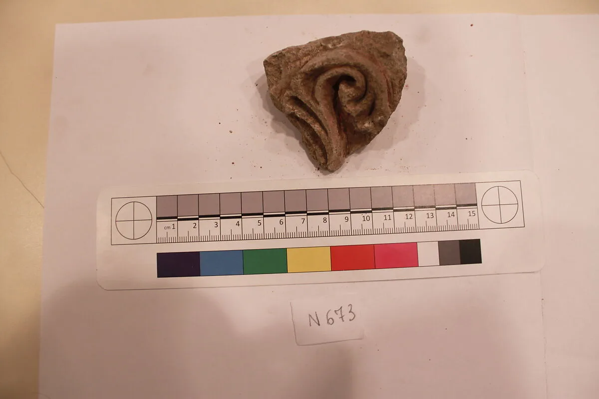 Stucco Fragment — Unknown