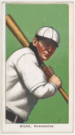 Milan, Washington, American League, from the White Border series (T206) for the American Tobacco Company