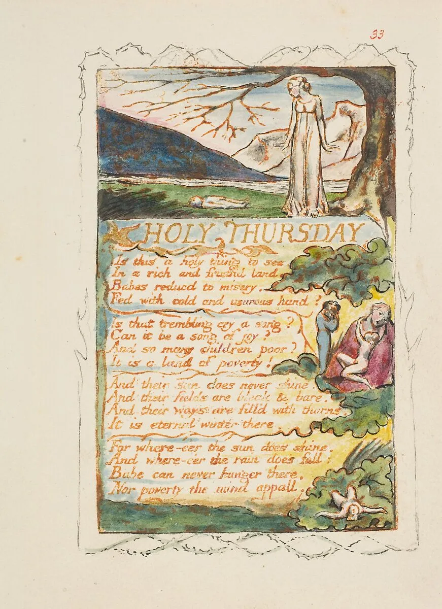 Songs of Experience: Holy Thursday — William Blake