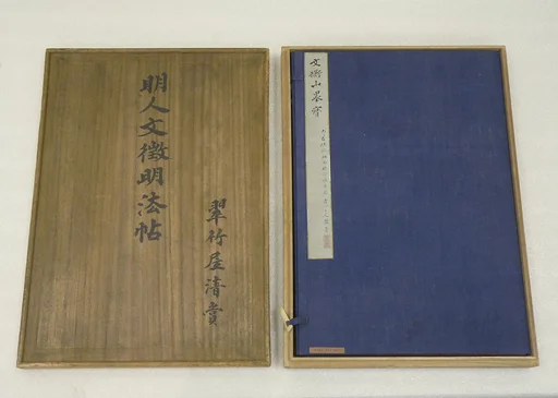 明    文徵明行書詩   冊|Poem on Strolling in the Moonlight