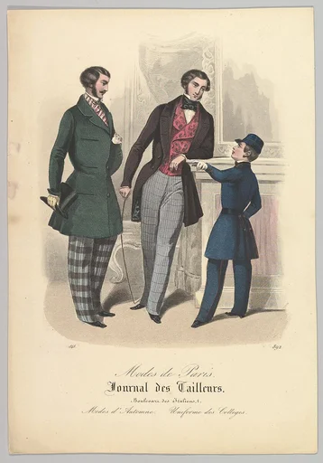 892 from Modes de Paris, Journal des Tailleurs