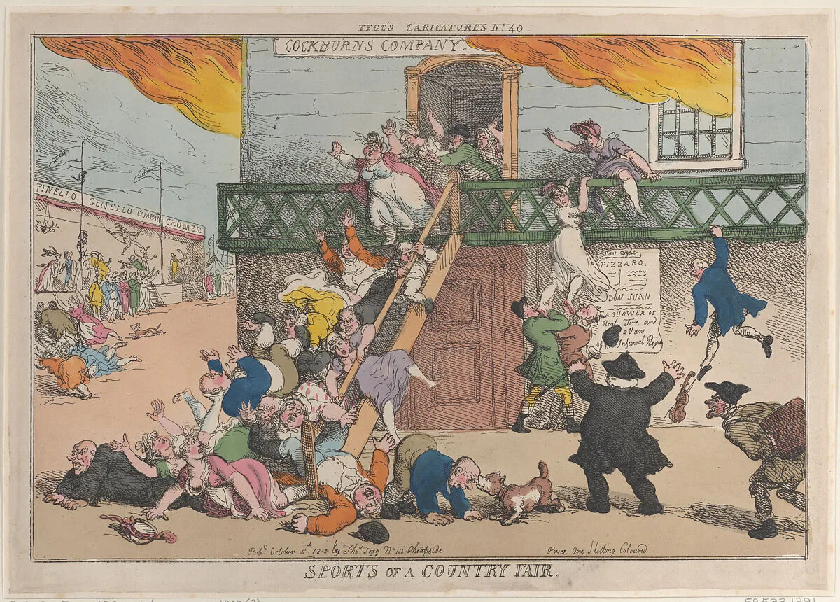 Sports of a Country Fair — Thomas Tegg|Thomas Rowlandson