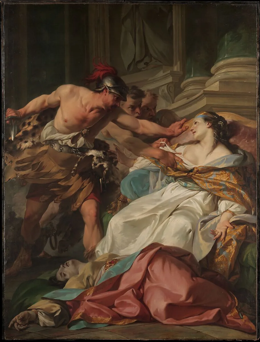 The Death of Harmonia — Jean-Baptiste Marie Pierre