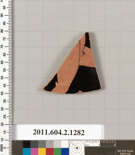 Terracotta fragment of a skyphos (deep drinking cup)
