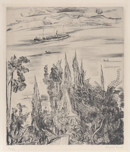 Léman Lake — Jacquart Editeur, Paris|Hermine David