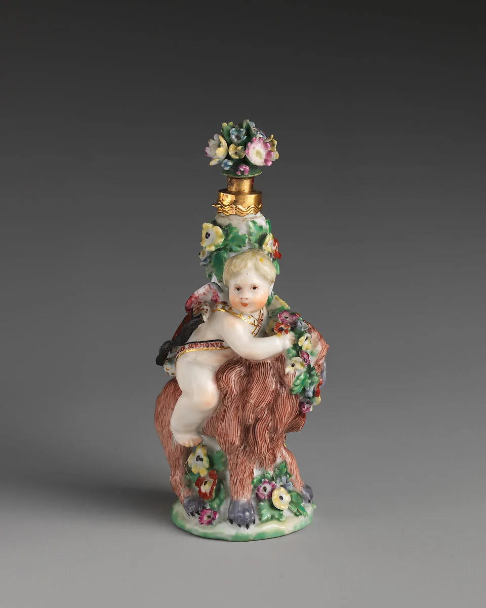 Cupid on a lion — Chelsea Porcelain Manufactory