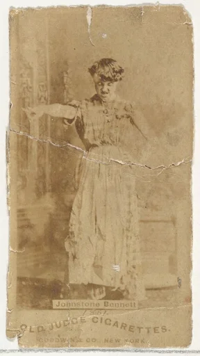 Joanstone Bennett, from the Actors and Actresses series (N171) for Old Judge Cigarettes