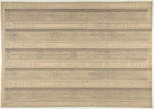 Design for Ceiling Decorations, Fontainebleau
