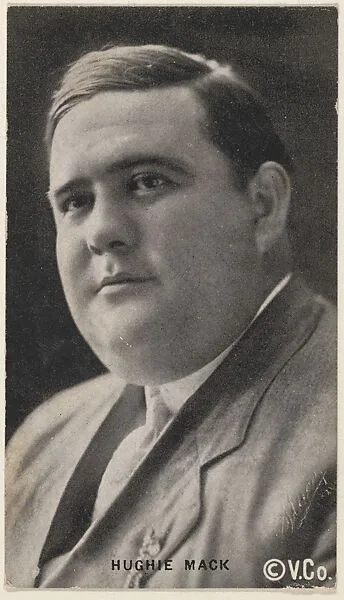 Hughie Mack, from the Black and White Movie Stars series (D1), issued by the E. H. Koester Baking Company — E. H. Koester Baking Company, Baltimore
