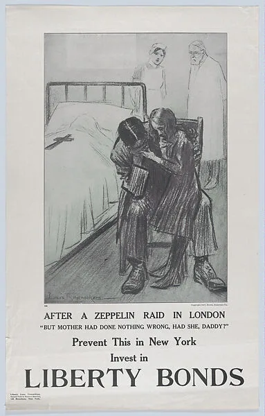 After a zeppelin raid in London — Louis Raemaekers|Brown Robertson Co.|Liberty Loan Committee