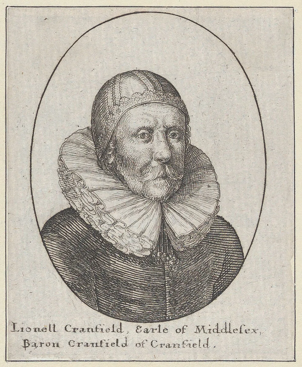 Lionell Cranfield, Earl of Middlesex, Baron Cranfield of Cranfield — Lionel Cranfield, 1st Earl of Middlesex|Wenceslaus Hollar