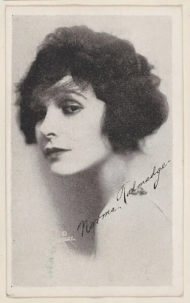 Norma Talmadge from Kromo Gravure "Leading Moving Picture Stars" (W623) — Kromo Gravure Photo Company, Detroit, Michigan