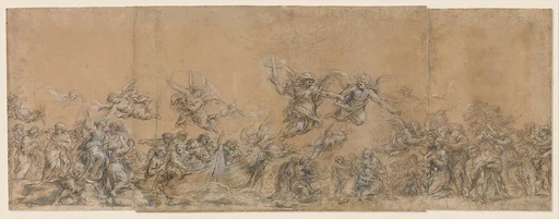 Study for Angels Sealing the Foreheads of the Children of Israel in Saint Peter's Basilica
