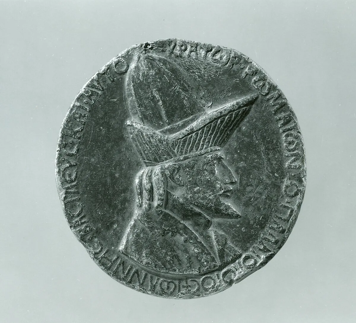 Medal: John VIII Palaeologus — Pisanello (Antonio Pisano)