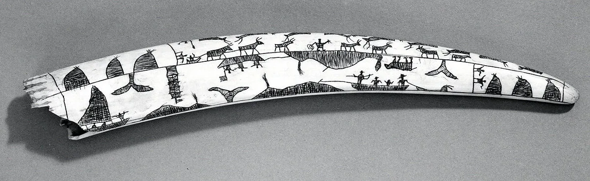 Engraved Ivory Tusk — Unknown