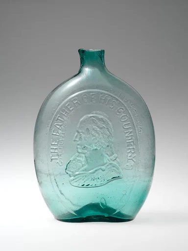 Figured flask
