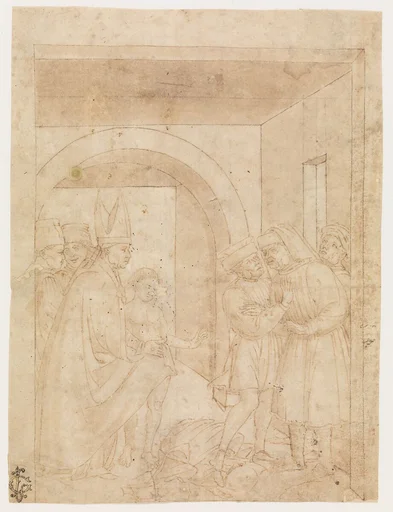 Saint Francis Before the Bishop