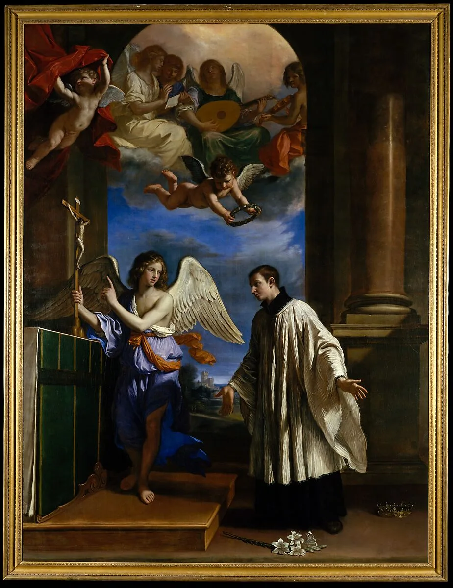 The Vocation of Saint Aloysius (Luigi) Gonzaga — Guercino (Giovanni Francesco Barbieri)