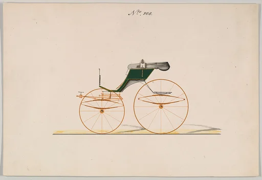 Design for Unclassified Carriage, no. 908
