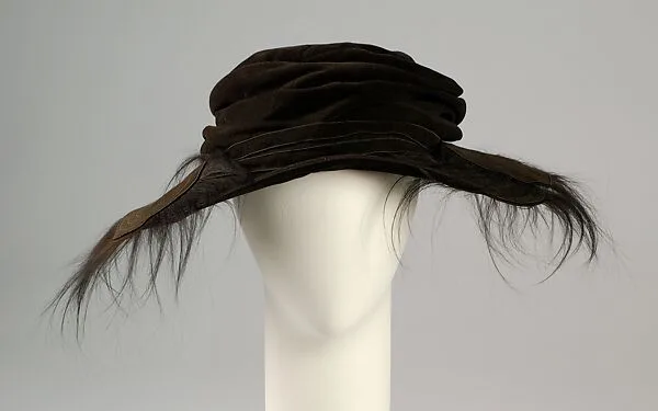 Mourning hat — Crocker