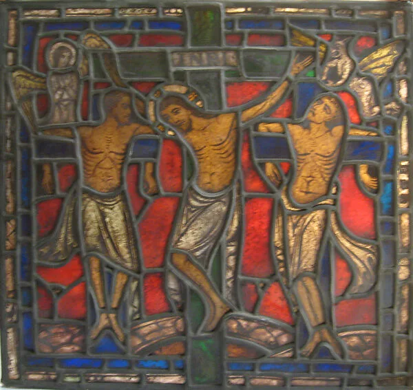 Stained glass panel — Jacques Simon