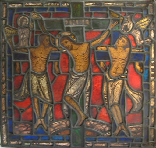 Stained glass panel