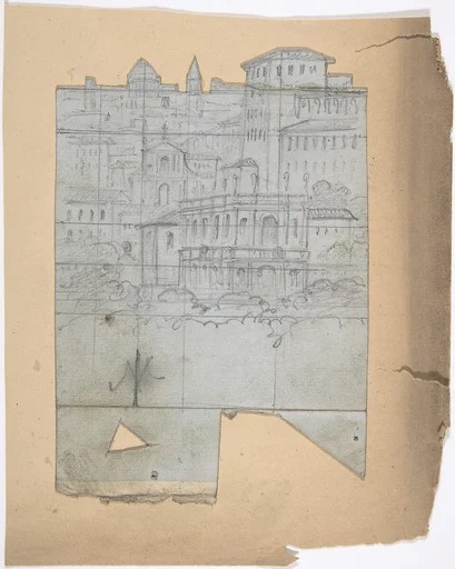 Design for a Stage Set at the Opéra, Paris