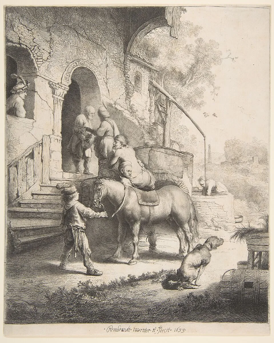 The Good Samaritan — Rembrandt (Rembrandt van Rijn)