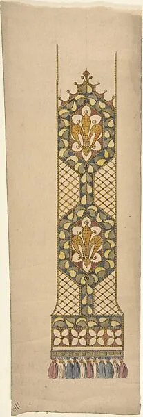 Design for a Stole or Maniple — Ernest Geldart