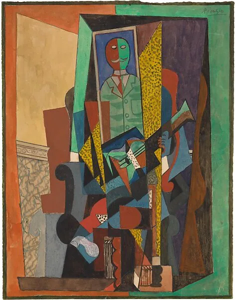 Man with a Guitar — Pablo Picasso