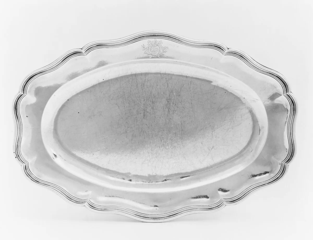 Platter (part of a set) — Edme-Pierre Balzac