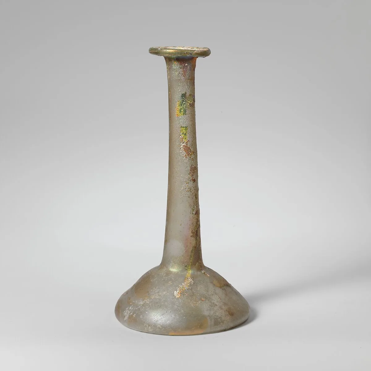 Glass perfume bottle — Unknown