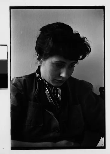 [Three 35mm Film Frames: Jane Smith Evans, New York City]