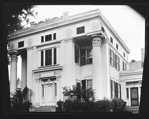[Greek Revival House with Massive Corinthian Columns]