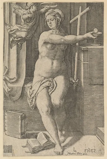 Faith, from the series The Seven Virtues