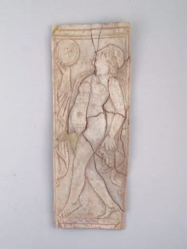 Plaque from casket