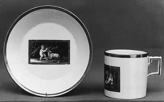 Cup and saucer — Fürstenberg Porcelain Manufactory