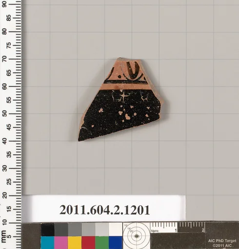 Terracotta fragment from an open shape