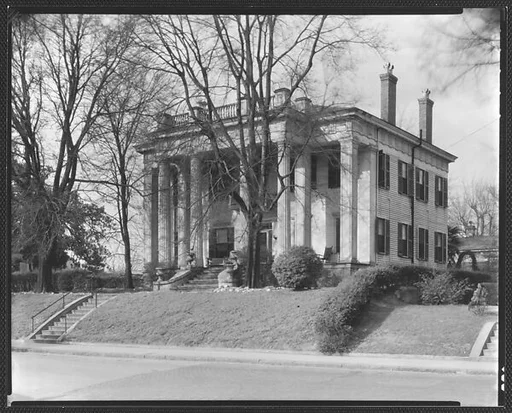 [Greek Revival House, From Across Street, Macon, Georgia?]