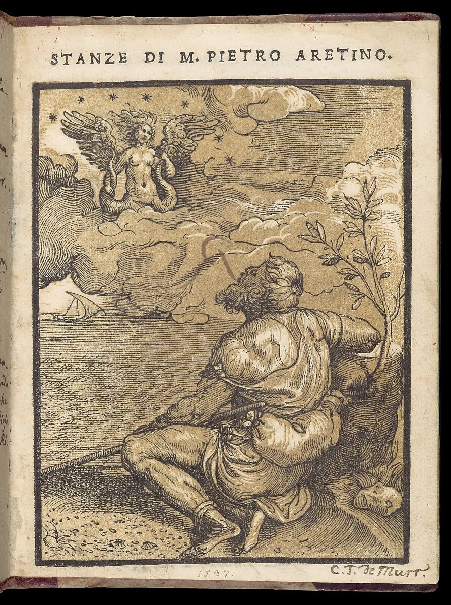 Stanze di M. Pietro Aretino — Pietro Aretino|Francesco Marcolini da Forli|Giovanni Britto