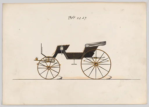 Design for 2 seat Phaeton, no. 3227