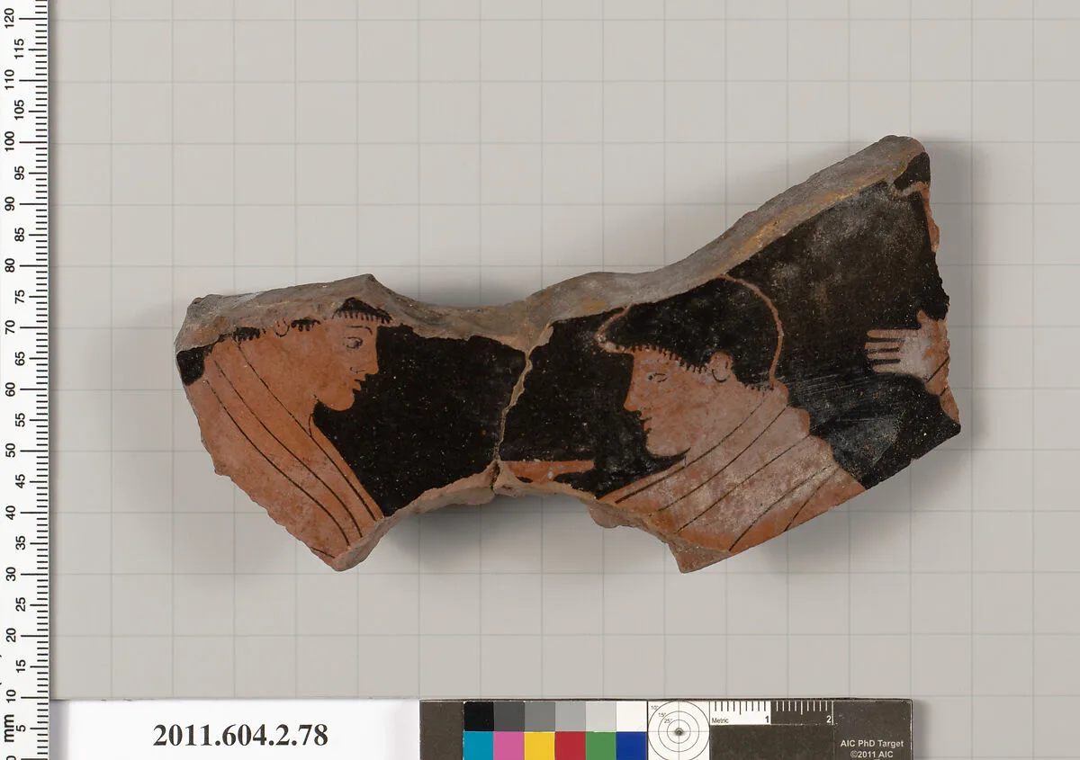 Terracotta fragment of a pelike (jar) — Unknown