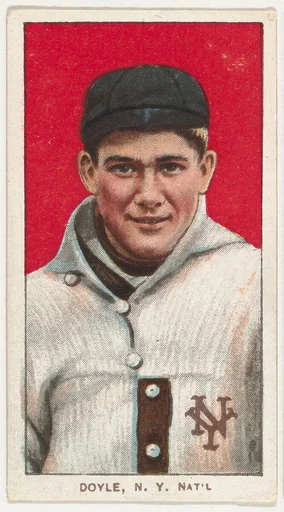 Doyle, New York, National League, from the White Border series (T206) for the American Tobacco Company