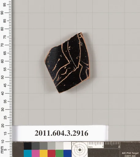 Terracotta fragment of a lekythos (oil flask)