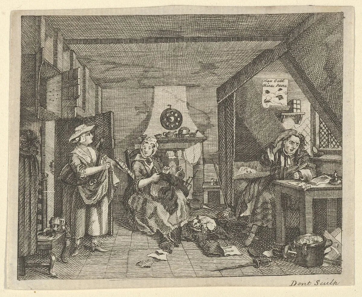 The Distressed Poet — William Hogarth|Dent
