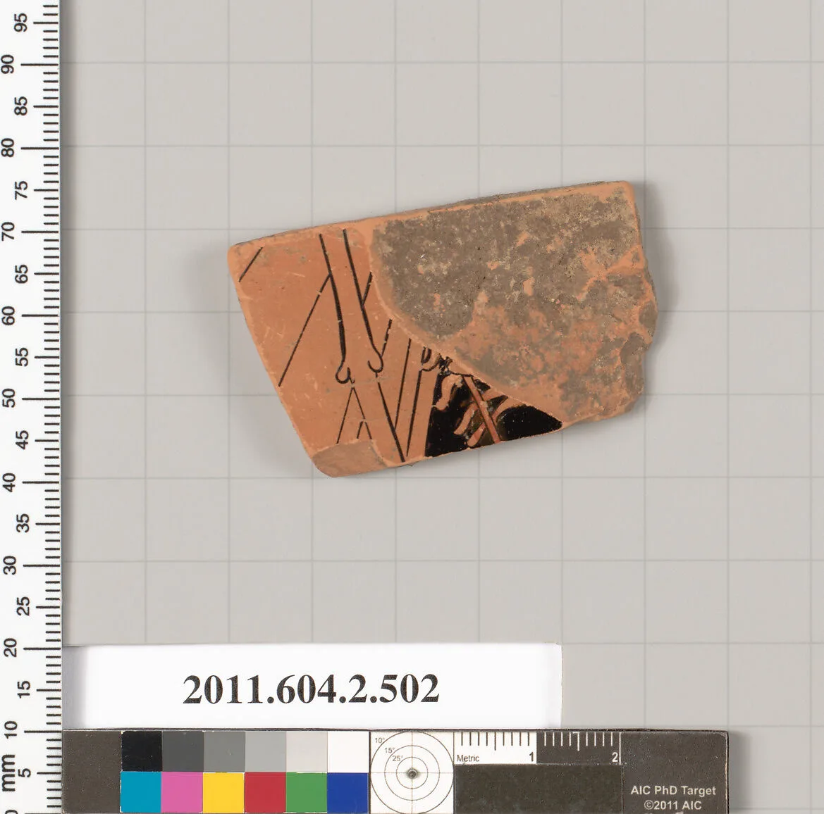 Terracotta fragment of a column-krater (bowl for mixing wine and water) — Unknown