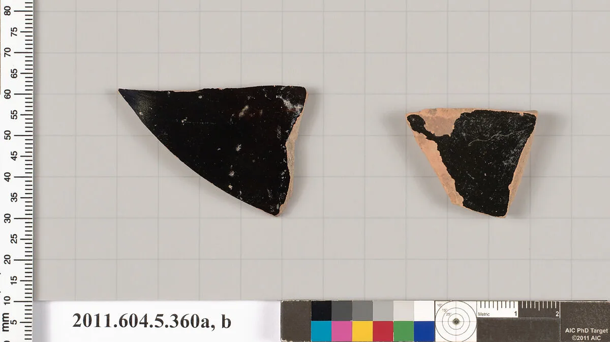 Terracotta fragments of kylikes (drinking cups) — Unknown